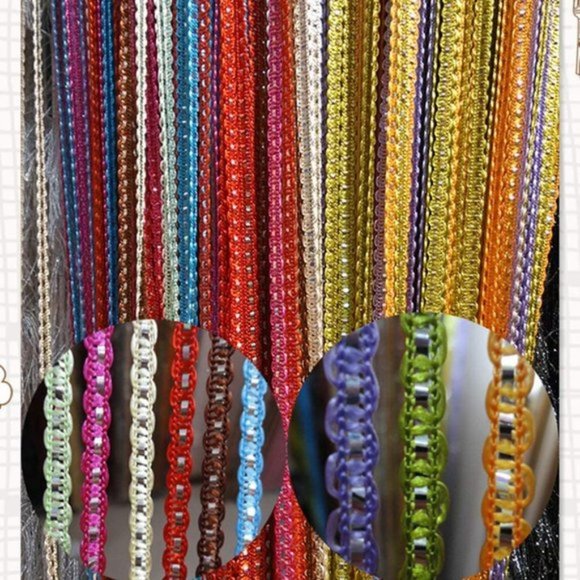 UO Multi-Color Decorative Door String Curtain